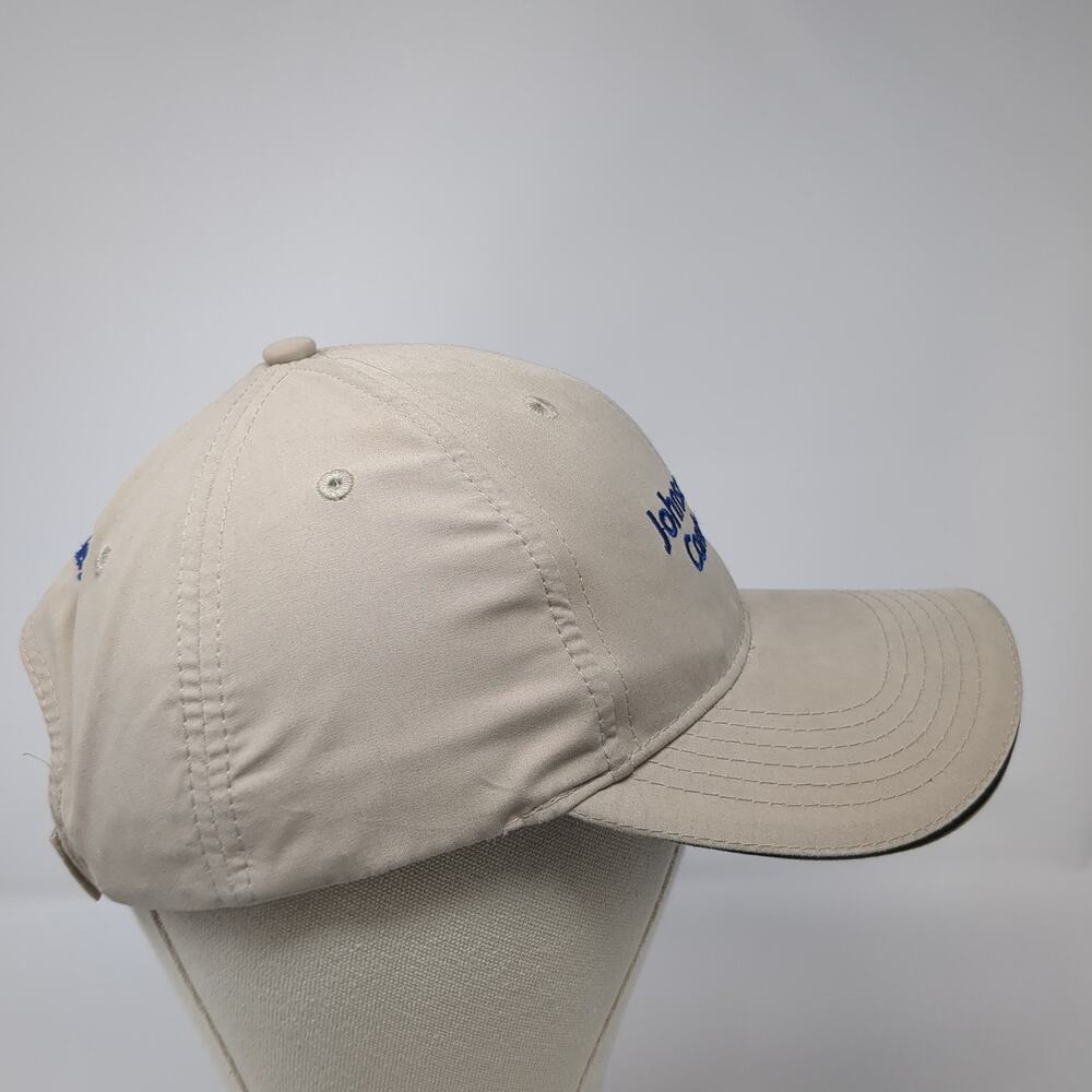 Johnson Controls Strapback Hat Beige Solid One Si… - image 5